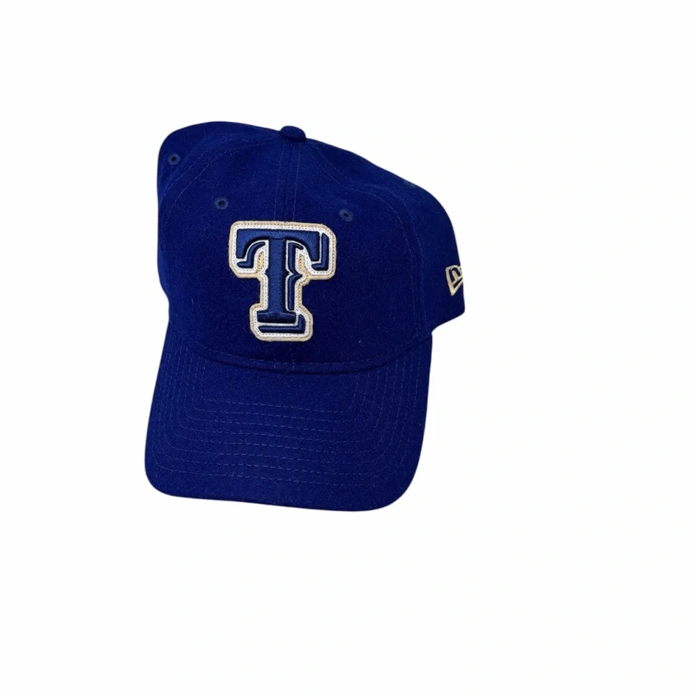 Texas Rangers New Era Wool‎ Adjustable Hat Cap